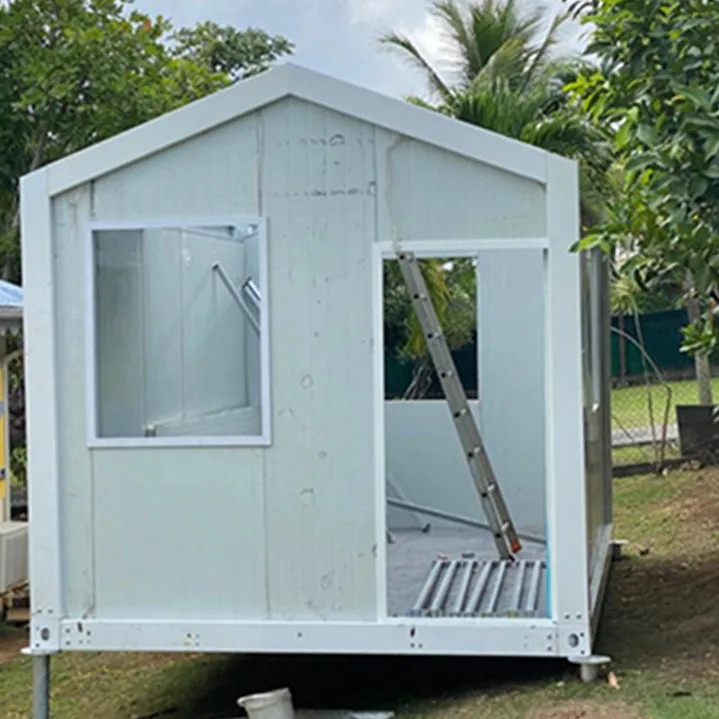 10ft 30ft cheap prefab modular portable tiny steel structure shipping container guard house homes cabin for sale