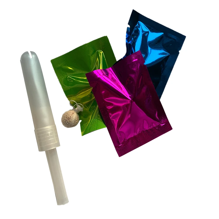 
Private logo free design original yoni detox pearls with applicator 3 pearls in one package 