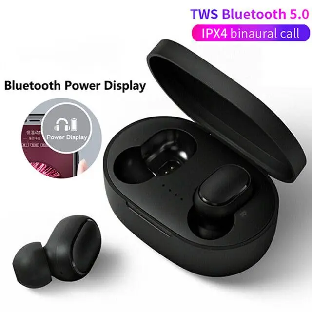 Cheap A6S TWS Earphone 5.0 In Ear Headphones Wireless Earbuds For Redmi Xiaomi