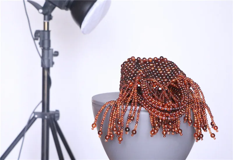 Women Banquet Handbags 2022 New Vintage Tassel Evening Bags Wedding Purse Dress Beaded Party Clutch