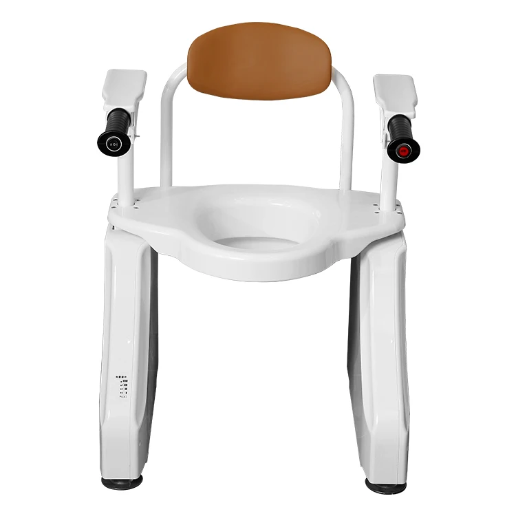 Hot Sale Transfer Chair Lift  with Toilet Commode Wheelchair for Elderly Disabled
