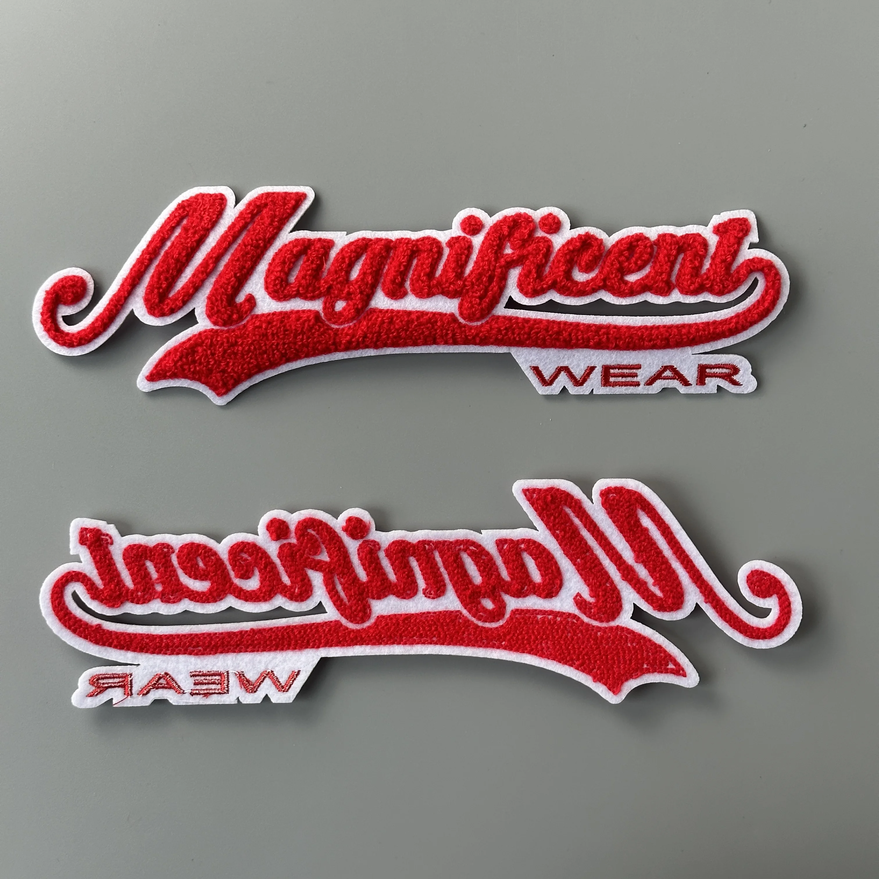 Wholesale Designer Custom Logo Hat Woven Iron On Fabric Anime Cartoon Label Maker Animal Milk Yarn Embroidery Chenille Patches