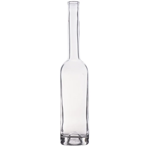 Wholesale 375ml 750ml Glass Wine Liquor Bottle Glass Brandy Gin Rum Tequila Vodka opera Spirits Bottle With Lid