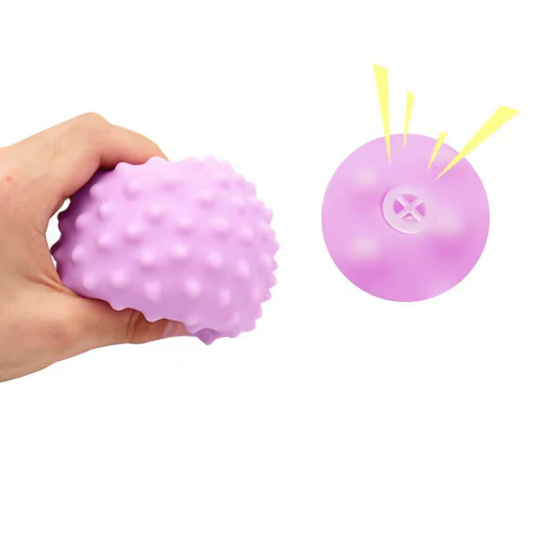 Hot Sale Children Toys Ball Baby 6PCS Toddlers Grasping Sensory Toy Early Development Bath Toy