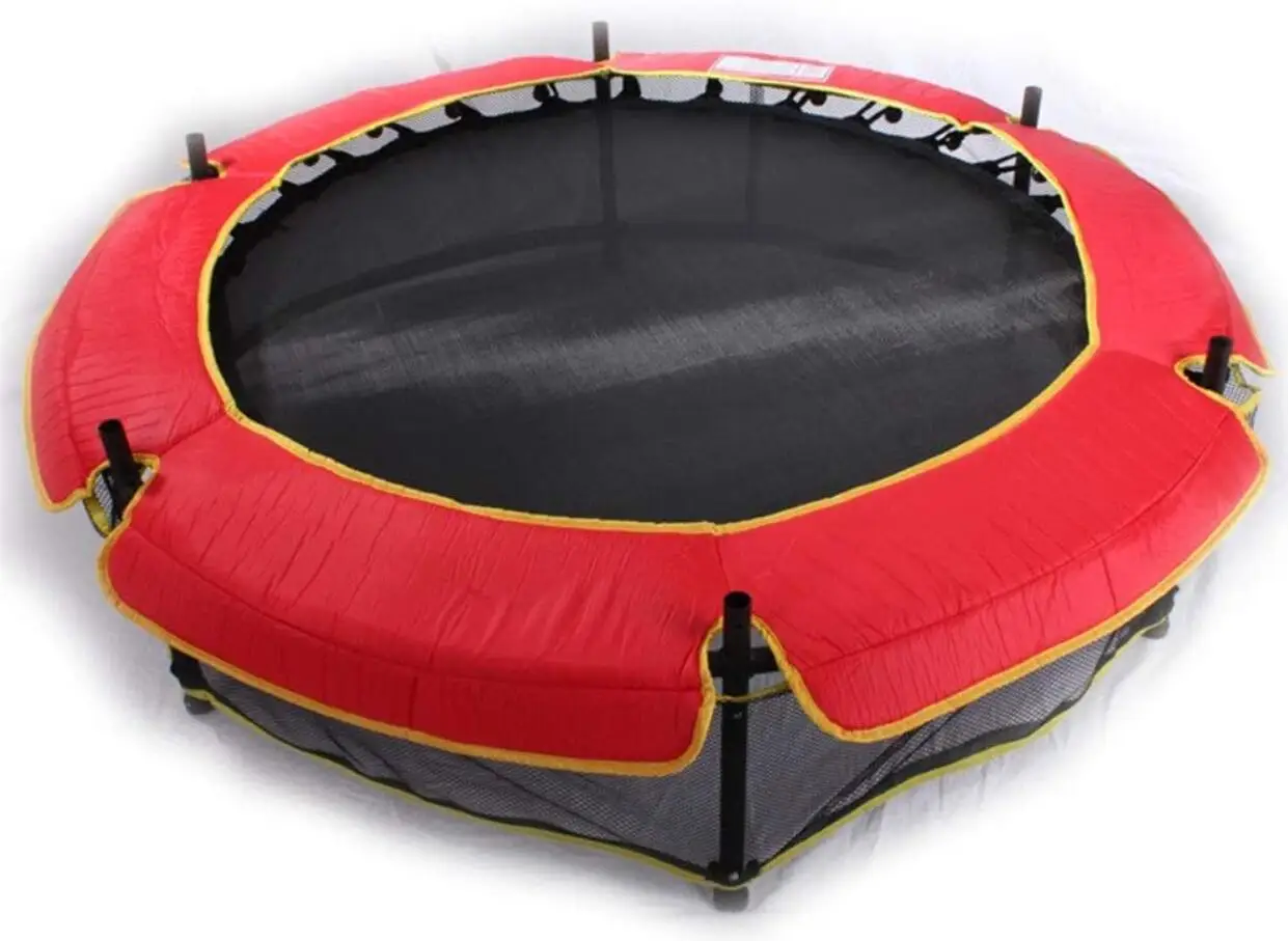 Kids Colorful Trampoline Indoor Jump Round Trampoline With Safety Net Protection