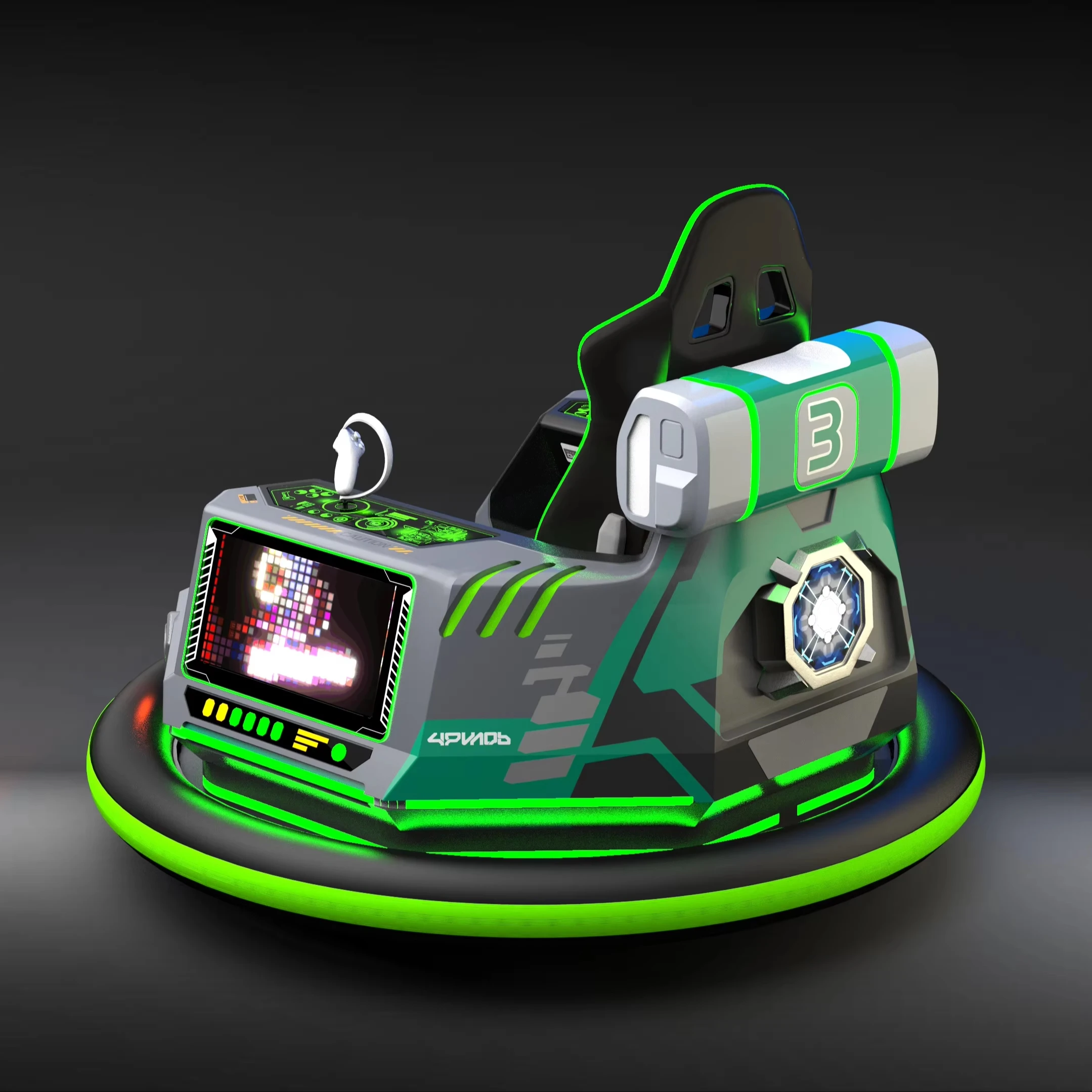 Удивительная игра MR UFO 360 градусов для стрельбы подходящая детей и подростков VR AR аттракционы