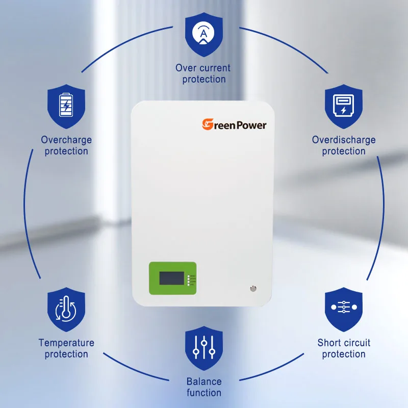 Powerwall 48V Solar Battery Energy Storage 51.2V 100ah 200ah 5Kw 10Kw 20Kw Wall Mount Lifepo4 Lithium Ion Battery