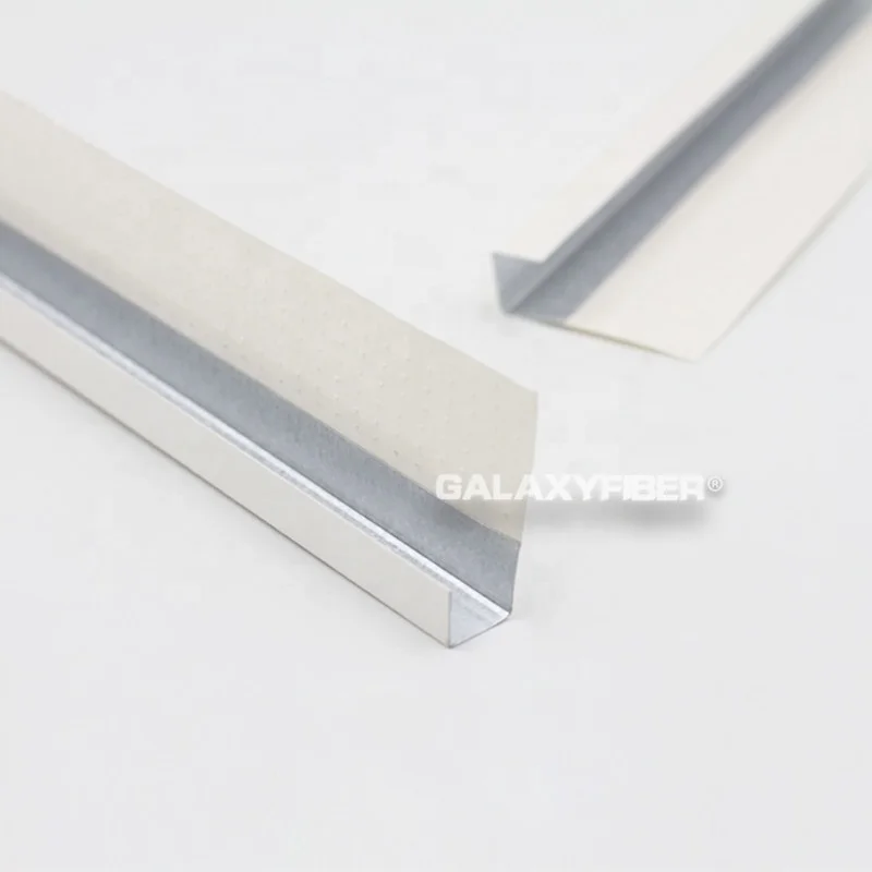 Угловая Металлическая бусина J-типа из оцинкованной стали для гипсокартона