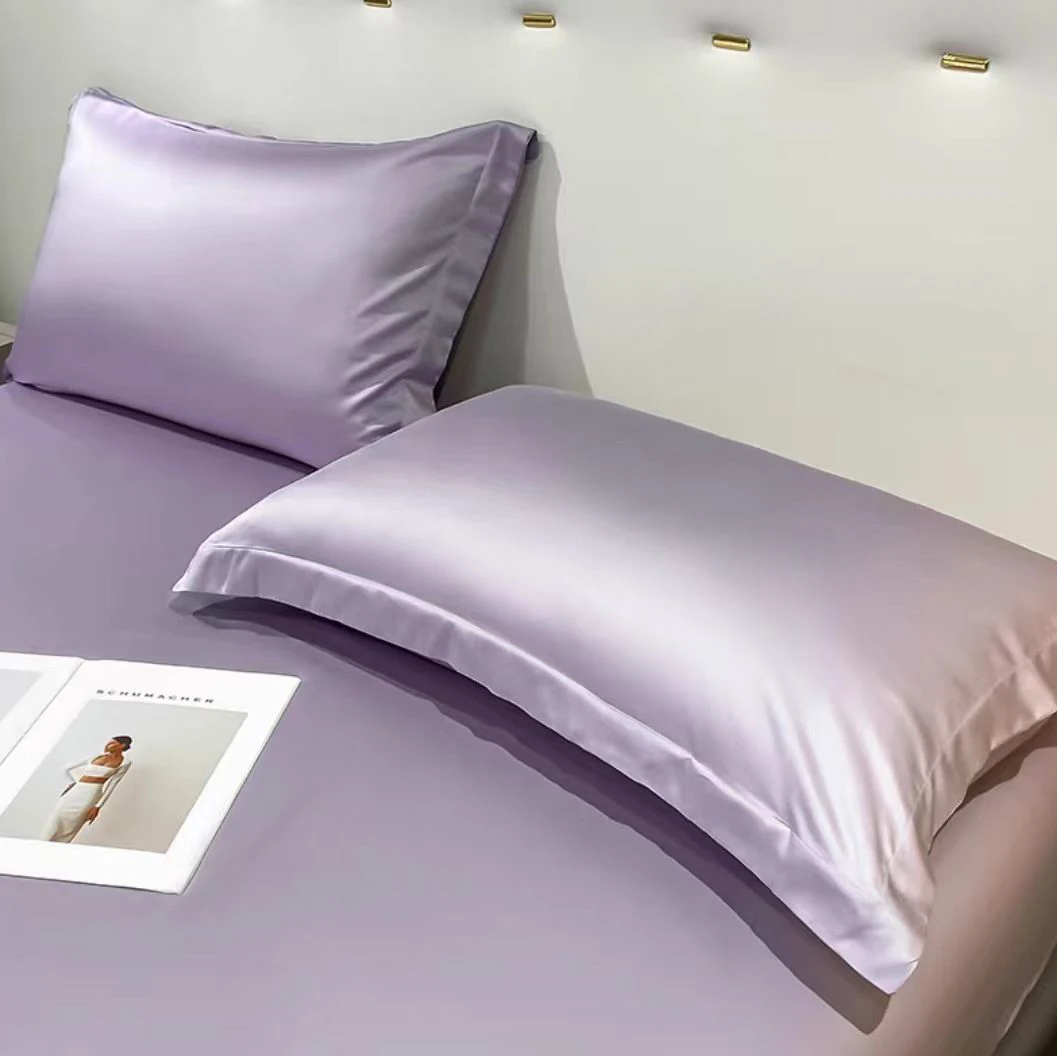 Wholesale Custom High Quality Bamboo Pillow Cases Pillow Cover 60s Lyocell Tencel Pillowcase For Bedding