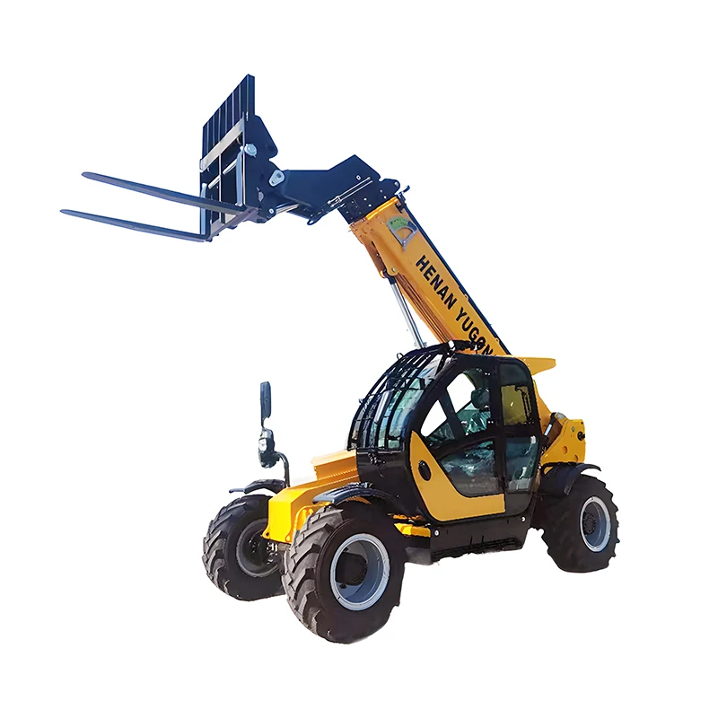 2024 4wd telescopic boom diesel 2.5 ton 3 ton 3000kg 4 ton telescopic forklift telehandler with 7m lifting hight