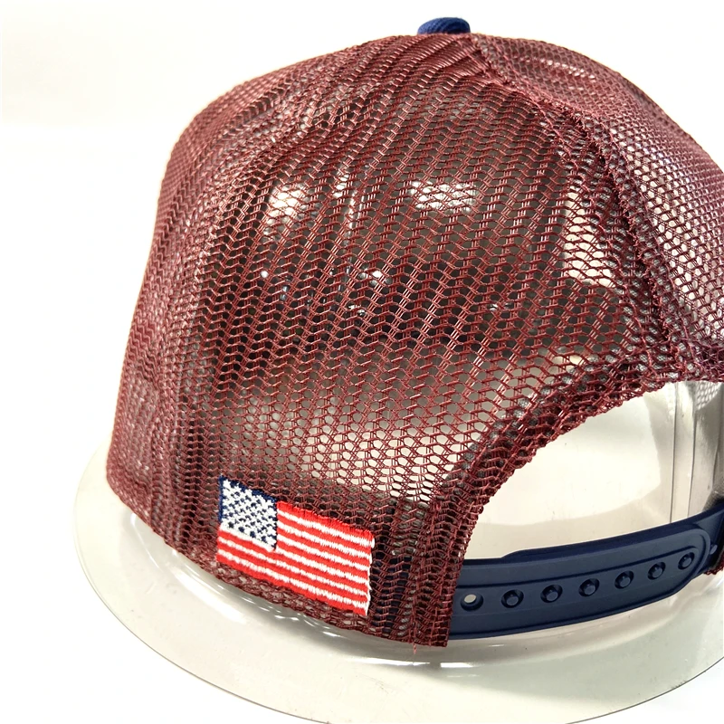 Wholesale Price Trucker Hats High Quality Snapback Competitive Price Snapback With Patch Flat Bill Mesh Snapback Cap Trucker Hat