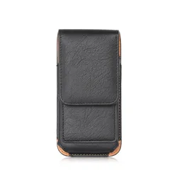 Holster for iPhone Samsung Leather Belt Case with Belt Clip/Loop Premium Pouch with Built in ID Card Holder