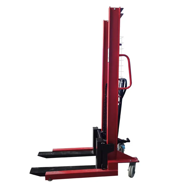 
hand lift forklift manual stacker 3000kg 1500kg hydraulic hand stacker 