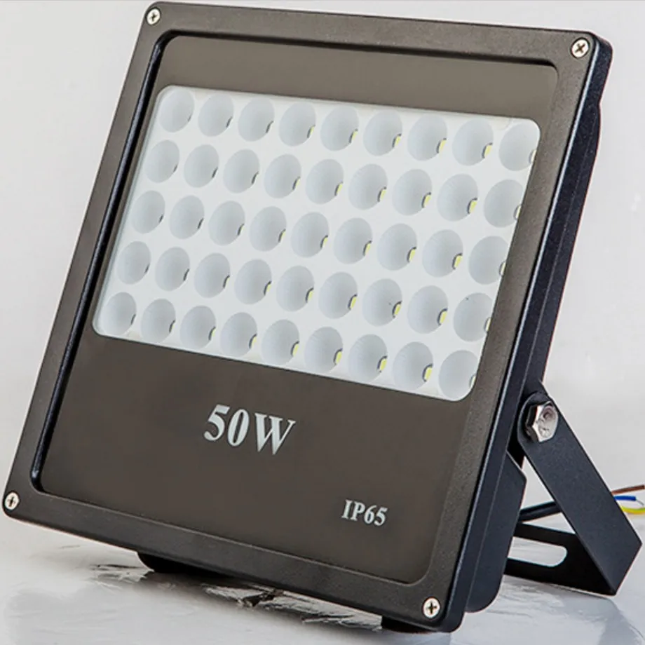 Напольные света потока СИД smd2835 smd3030 ip65 ip66 Светодиодный прожектор мощностью 10 Вт 20 30 50 ручная сборка 100w 150w 200w ac95-240v