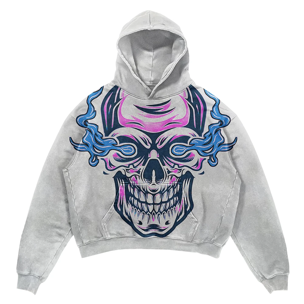 Edgy Aesthetic Logo Added Street Wear Fashion Alter Native Punk  Style Custom Clothing Brand Hoodies For unisex Teens
