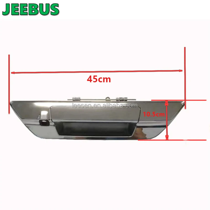 JEEBUS camera pemegang pintu belakang truck pikap Tailgate Handle Reverse Camera for Toyota Hilux 2015-C