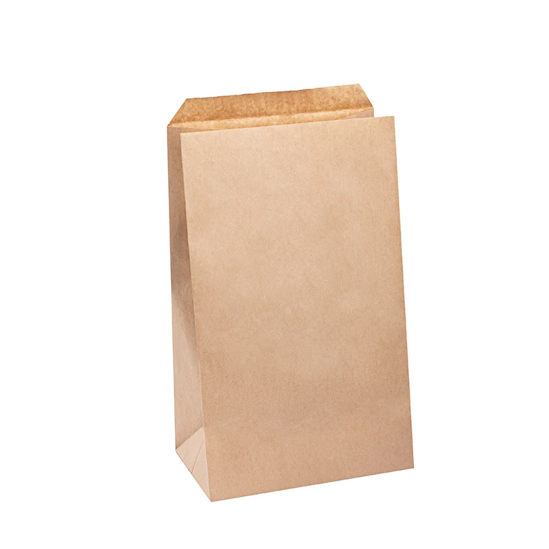 Wholesale Take Out Brown food paper bag