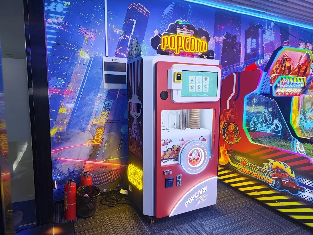 Best Price Popcorn Vending Machine For Sale Made In China|Most Popular Automatic Pop corn Machine p30 For Sale