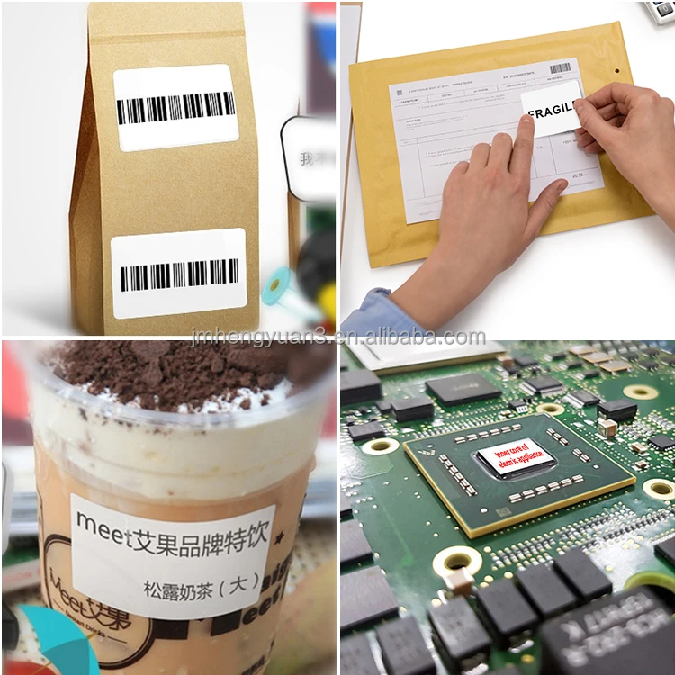 Direct Thermal Label 60mmx40mm 1000pcs Waterproof Self Adhesive Barcode Printer Sticker Scale Label Paper 60x40 Sticker Thermal