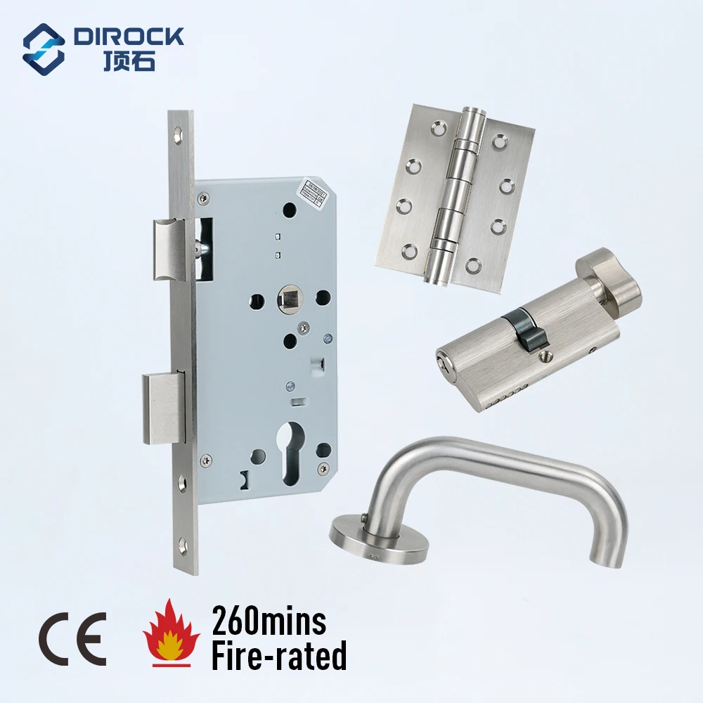 High Quality Euro Sash Mortice Lockset Mortise Bodies to ce/ Fire Door Lock lockbody 55*72/ Stainless Steel Mortise Door Lock