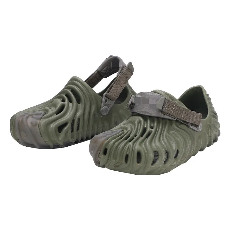 2022 Summer sandal pair beach shoes hollowed out fashion casual soft bottom breathable cool slippers