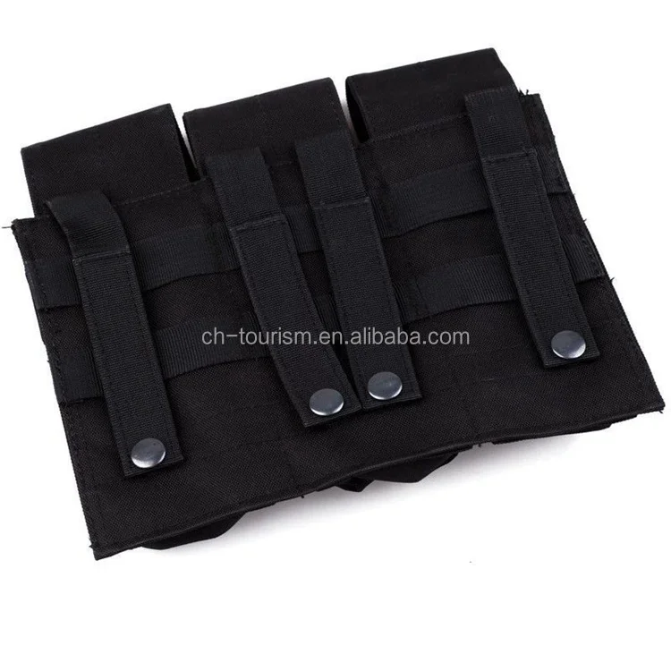 Outdoor Tactical MOLLE Triple Magazine Pouches Hunting Camouflage Mag Pack Tactico Tool Gear Molle Assault Magazine Bags CH-078