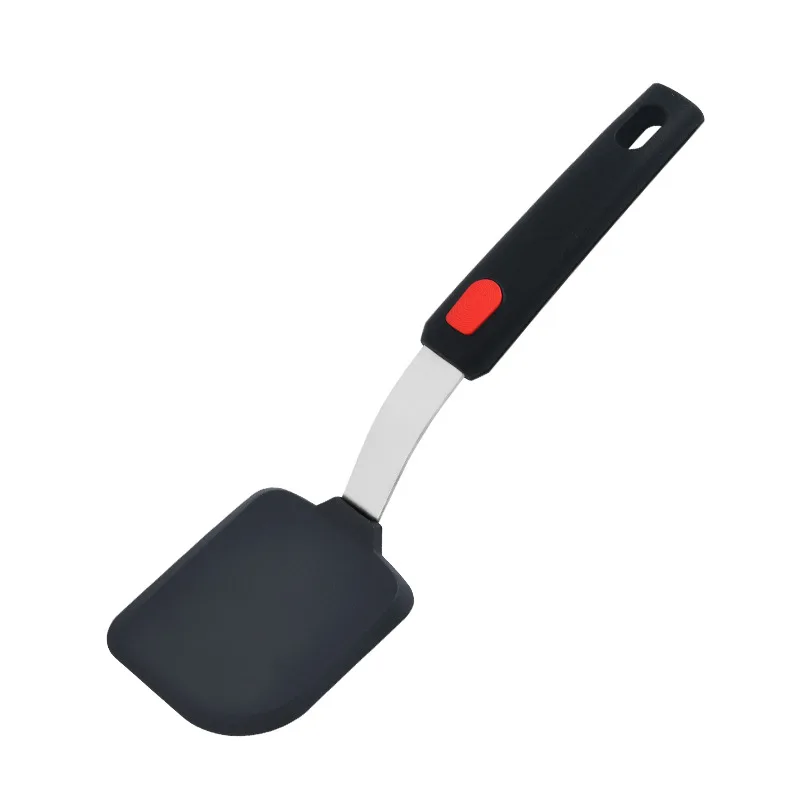 dark grey Stainless steel  cheap selling  5pcs handle laddle kitchen tools silicon cooking utensils set