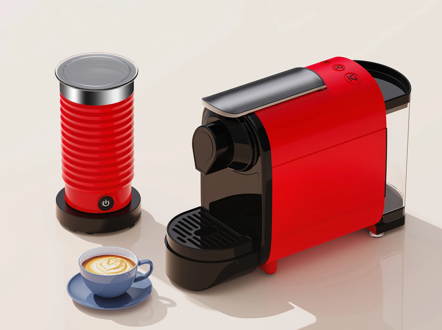 Italian Type Half Automatic Household Espresso Coffee Maker