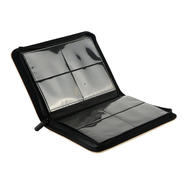 Manufacturers Custom 4 Pocket Zipper Style Album PU Leather Cover Life Record Album Game Album