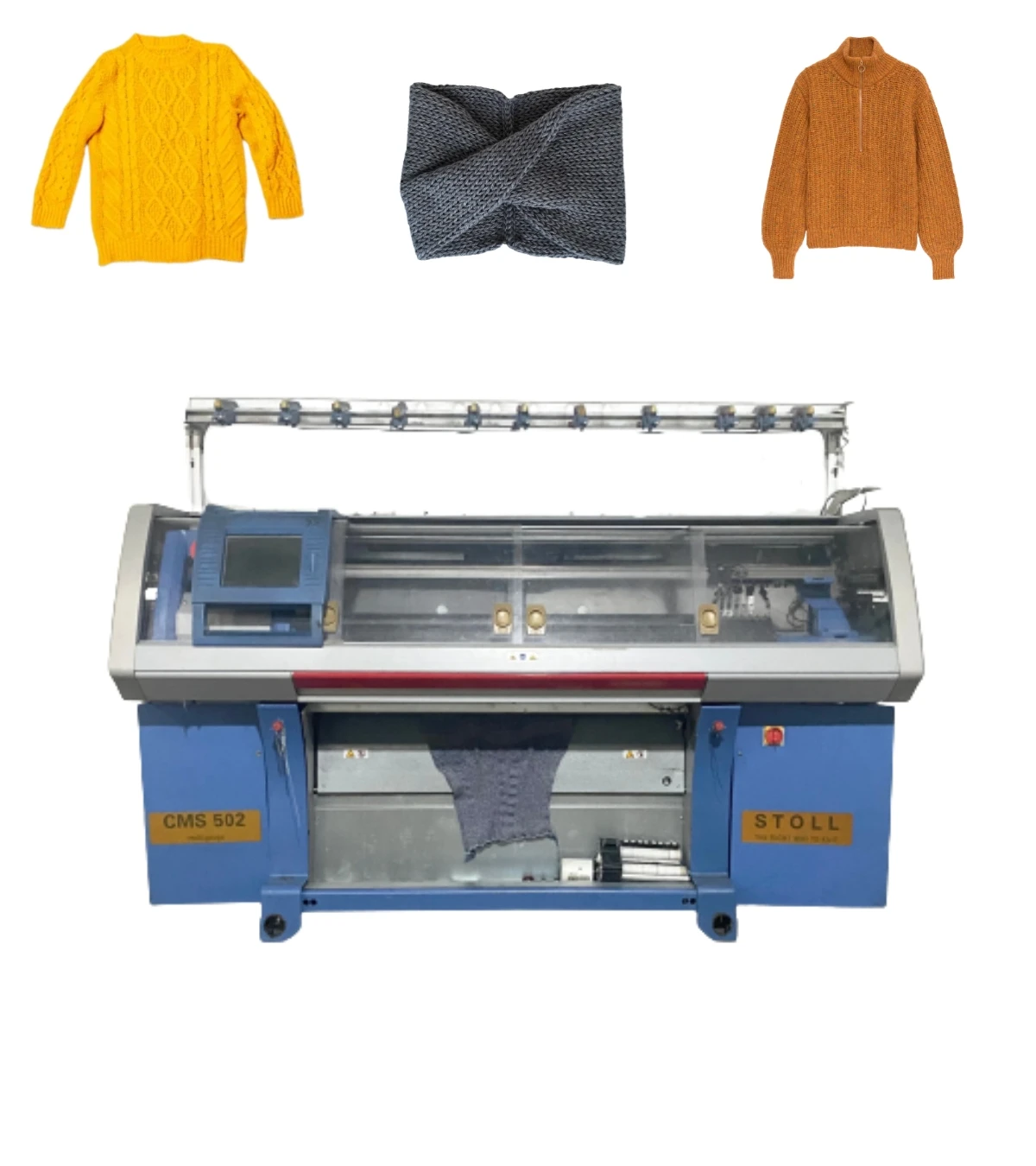 stoll brand 502/530HP used flat knitting machine cnc knitting machine