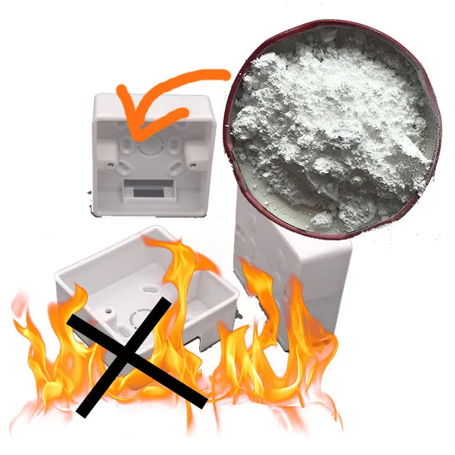 manufacturer Melamine Cyanurate MCA CAS 37640-57-6 flame retardant for PP resin