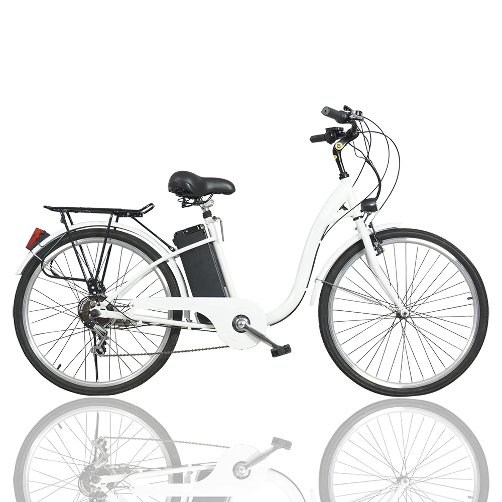  KUAKE jiangsu electric bike Ebike retro vintage hybrid lithium battery commuter bicycle for