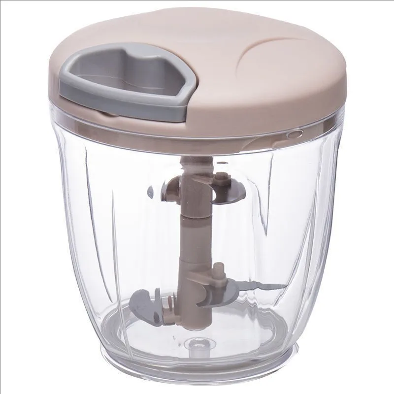 Garlic Chopper Manual Food Cutter Hand String Vegetable Chopper Onions Cutter for Fruits Nuts Durable Pepper Nuts Ginger