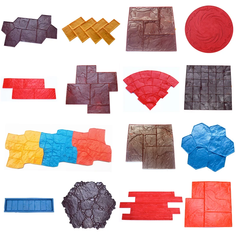 rubber template for stamped concrete