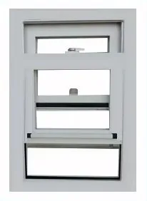 Maplemiles Custom Size Modern Design Waterproof Glass Balcony Aluminum Vertical Sliding Sash Window