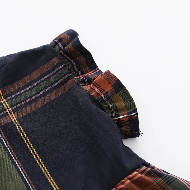 2024 Trade Festival Customized Design Toddler Casual Dress Bamboo Spandex breathable soft Baby Girl Dresses For Kids