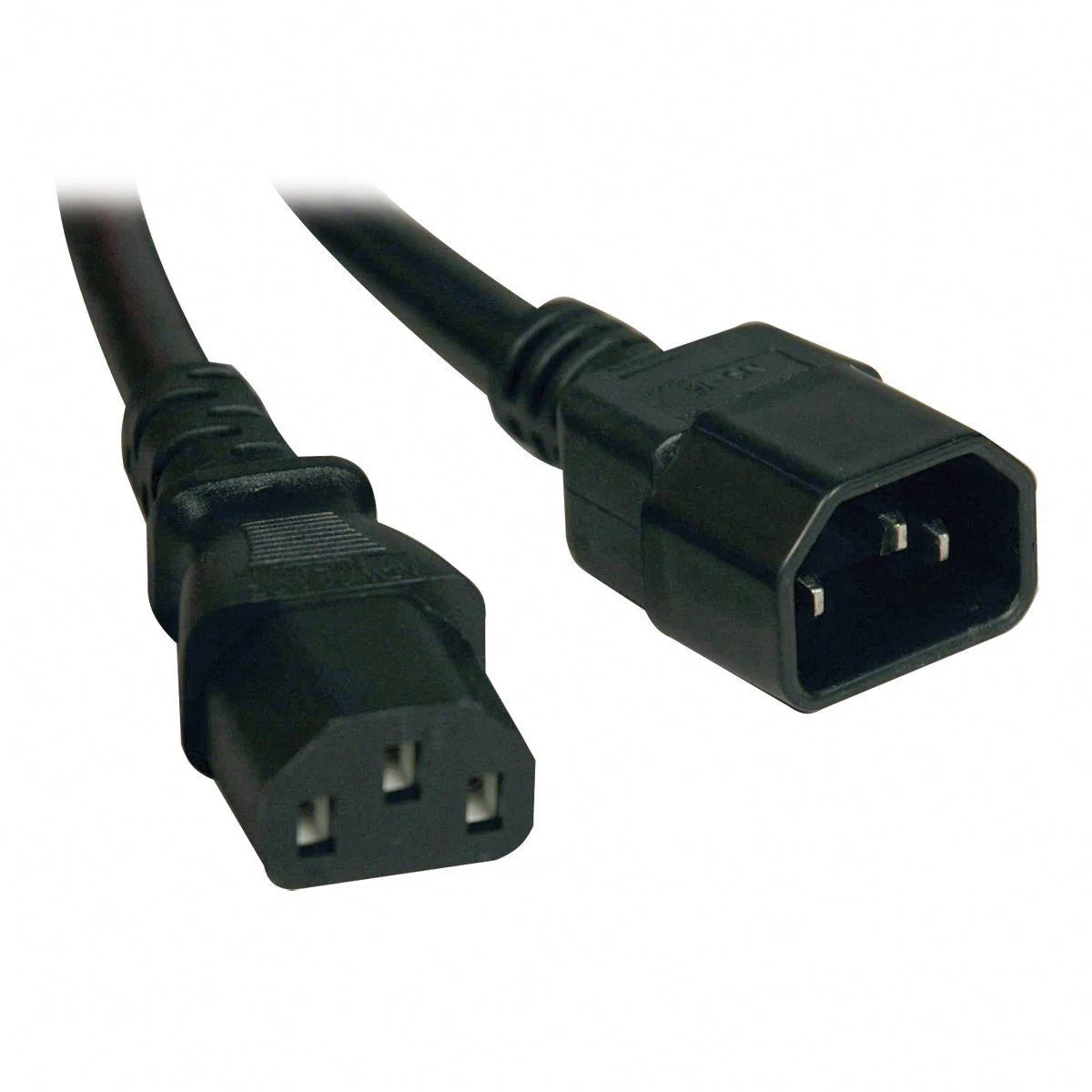 Customized length plug  UE&VDE UPS PDU power extension cord cable  3 pin 14WAG 10A 250V Male to female C13 C14 C15 C19 C20