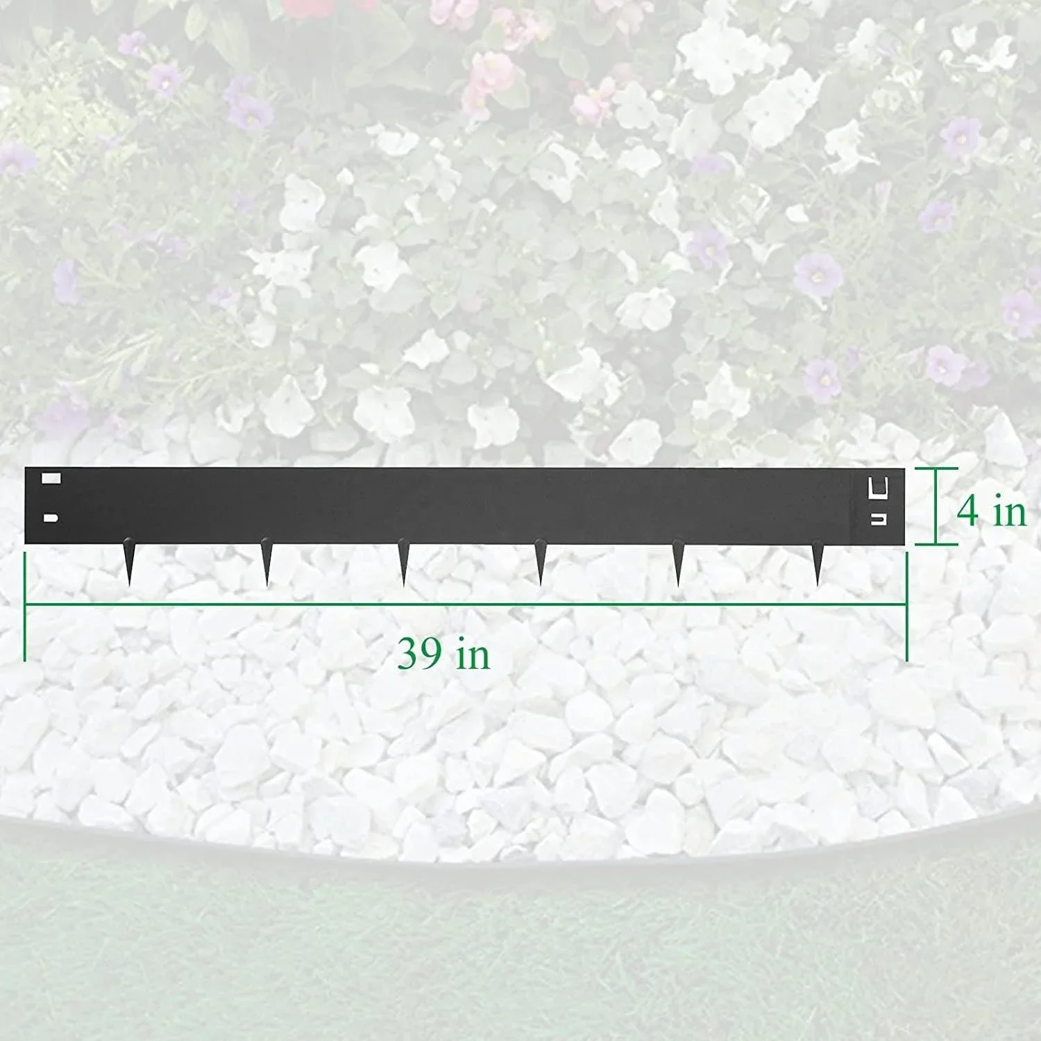 European style abstract corten steel edging for garden beds metal lawn edging