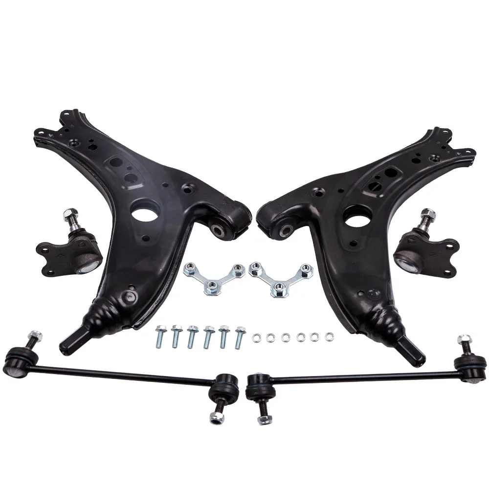 Front Lower Suspension Control Arm Kit For VW Polo MK5 9N 2002-2010 6Q0407151D