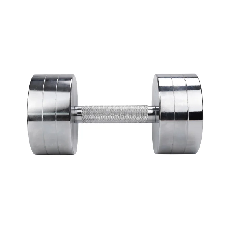 custom logo pounds weight gym steel dumbbells round weightlifting dumbbells electroplated dumbbells