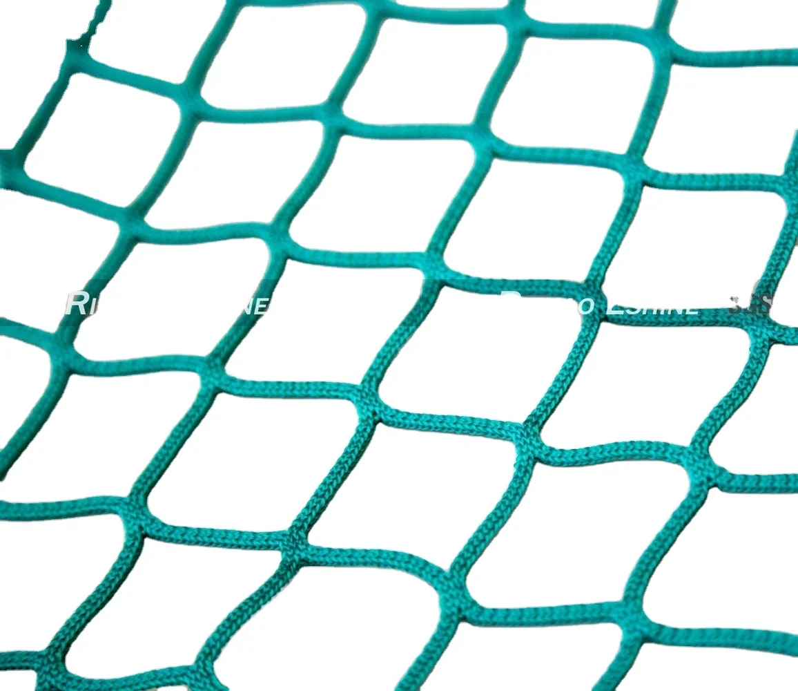 
High tensity building safety net 