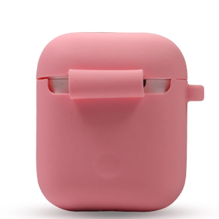 Custom Silicone Wireless Earphone With Charging Case For Airpods 1/2