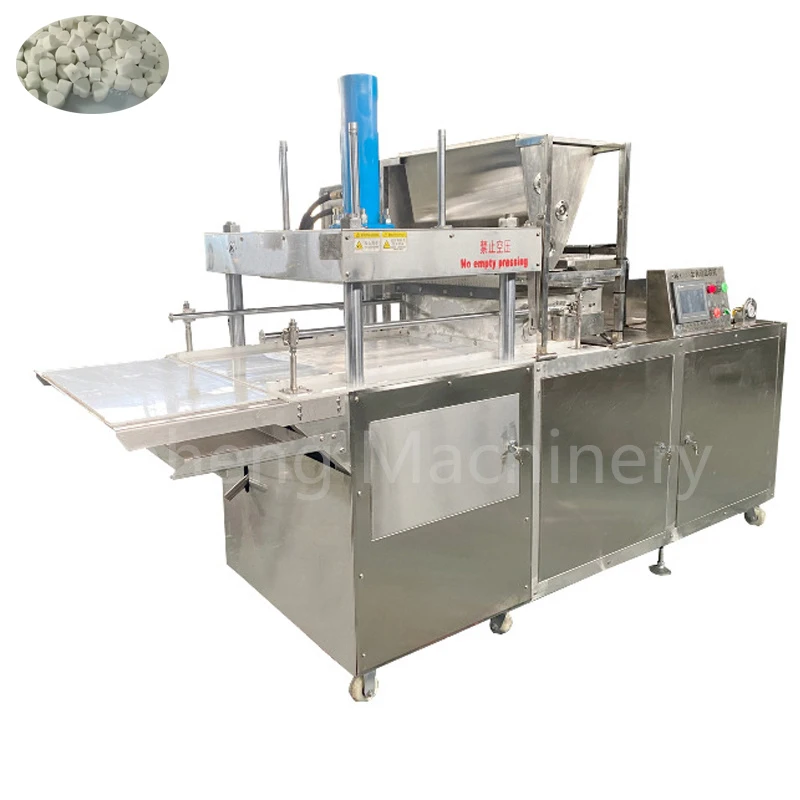 Automatic Large capacity Sugar Cube Production Line heart-shaped sugar cube sugar molding machine
