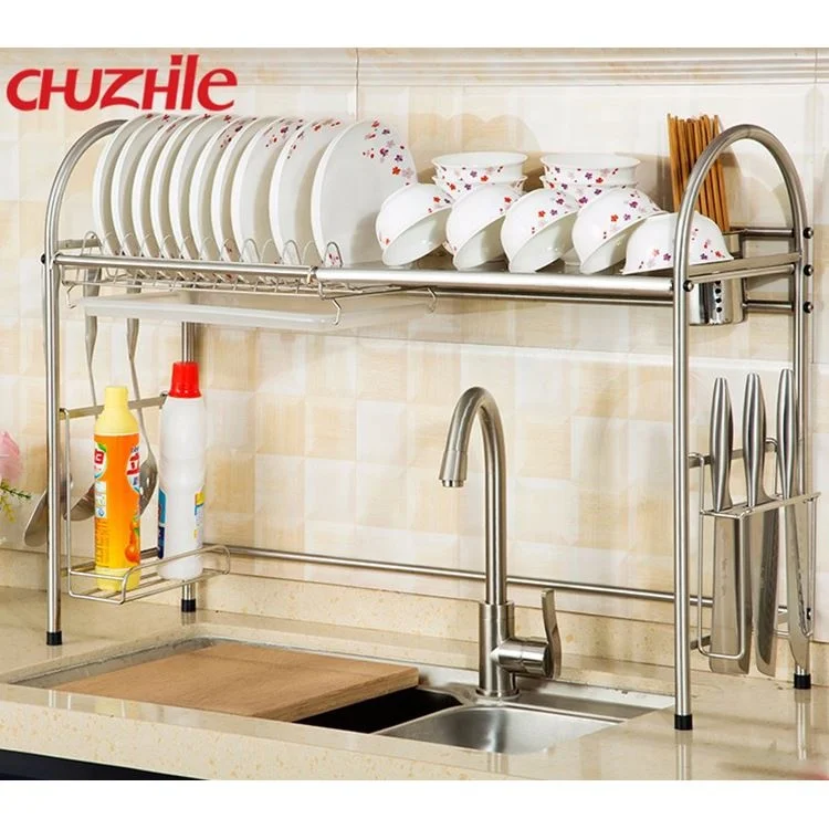 Light Weight Kitchen Plate Rack Steel Plate Storage Rack