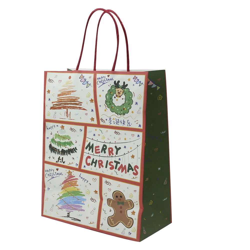 Company product purchasing Wholesale custom Printed shopping crafts packaging paper bags for small business