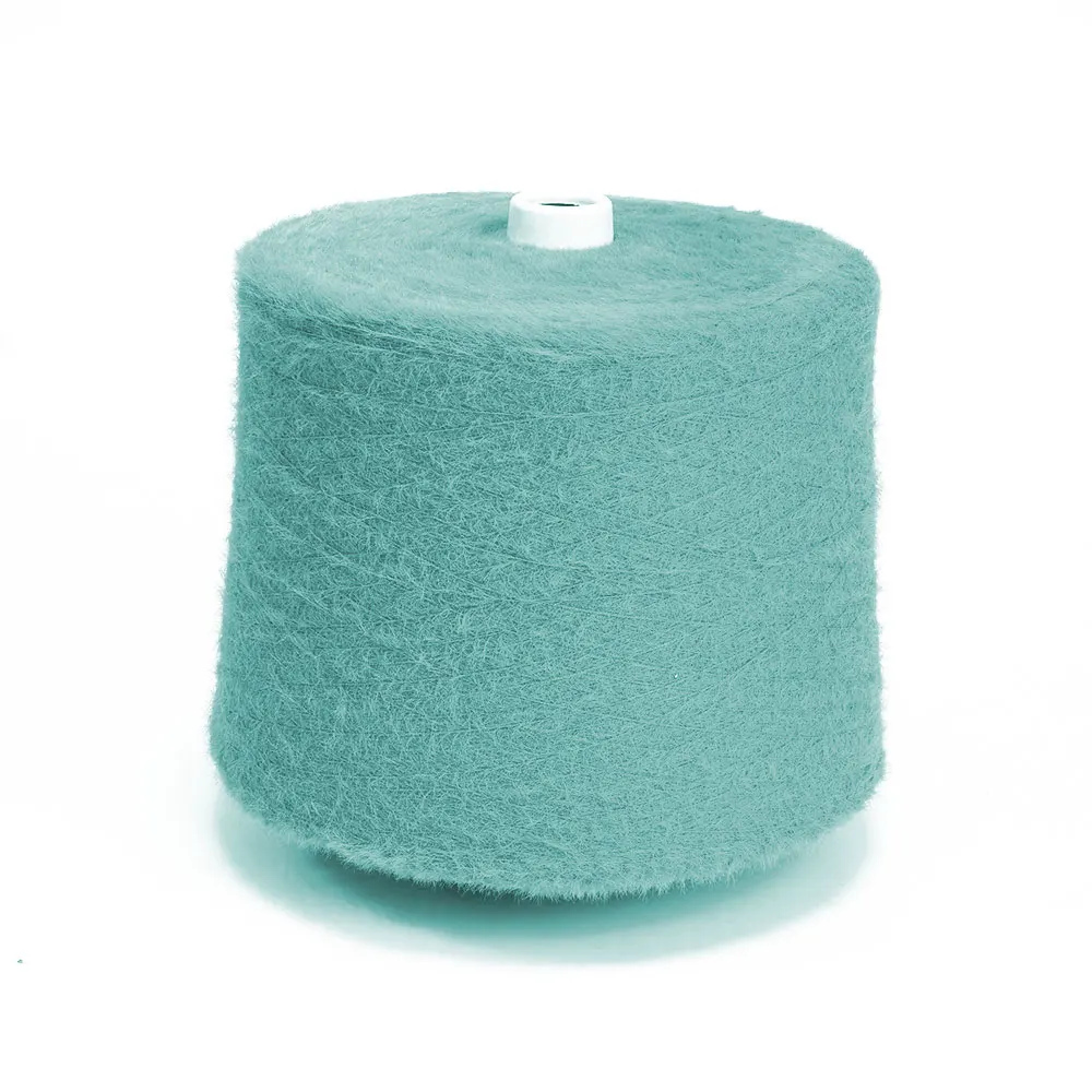 China  Cheap High Quality Shiny And Good Hairy Feel Embroidery Yarn Mink Yarn