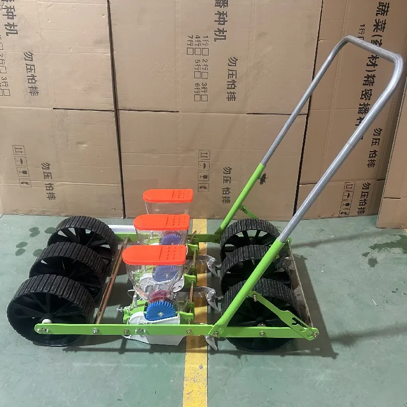 Small single row manual vegetable seeder precision seeder for radish celery onion