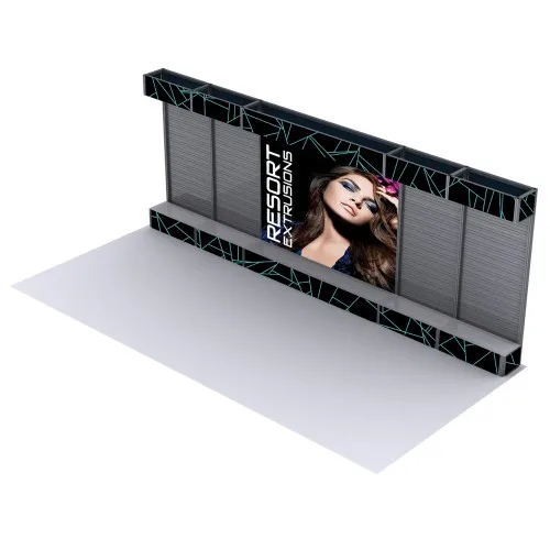 High Quality Portable Sales Booth Hot Sale Best Exhibition Booth Ension Modular Trade Show Booth With Lights