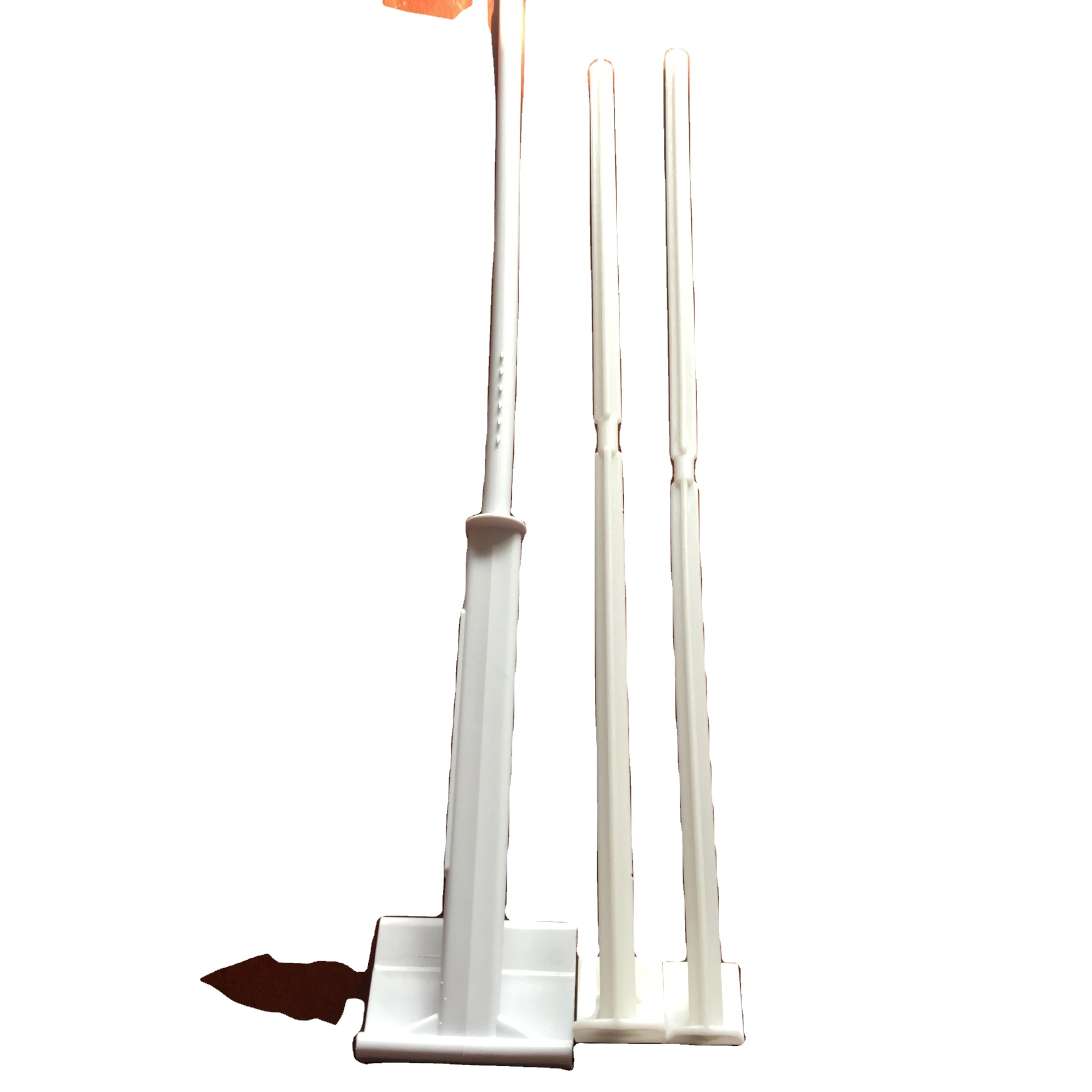 2024 different size pp plastic car window flag pole,38cm 44cm 51cm flag pole for car window