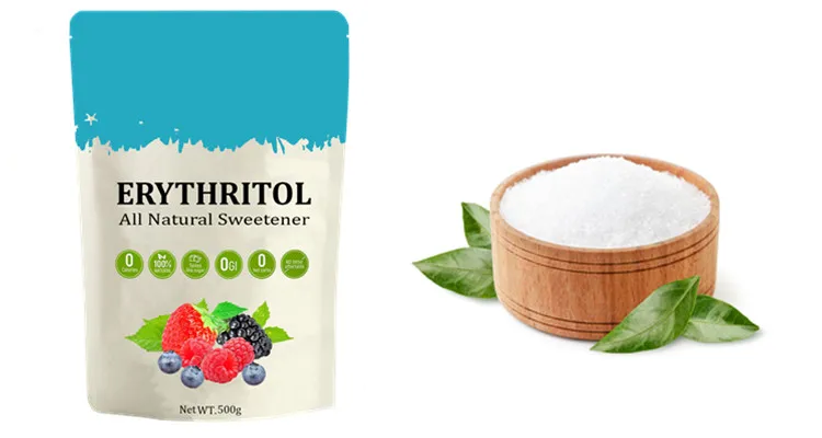 Factory Wholesale Customization Package Available Monk Fruit Erythritol Powder Sugar Substitute Erythritol Sweetener
